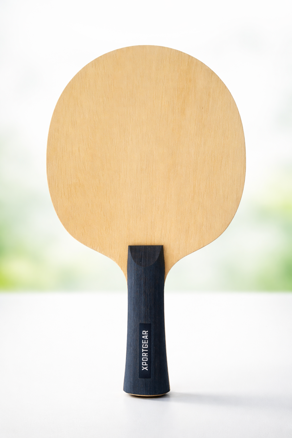 XPORTGEAR All Wood 5 Ply Junior Table Tennis Blade – Age Upto 13 Years, Medium Handle.