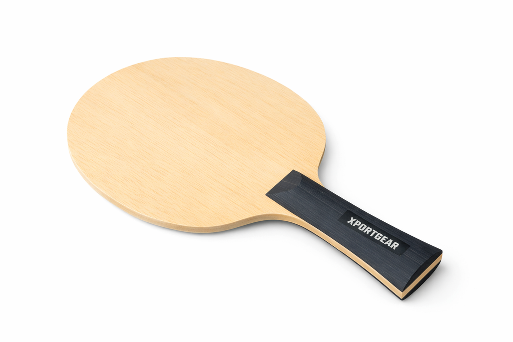 XPORTGEAR All Wood 5 Ply Junior Table Tennis Blade – Age Upto 13 Years, Medium Handle.
