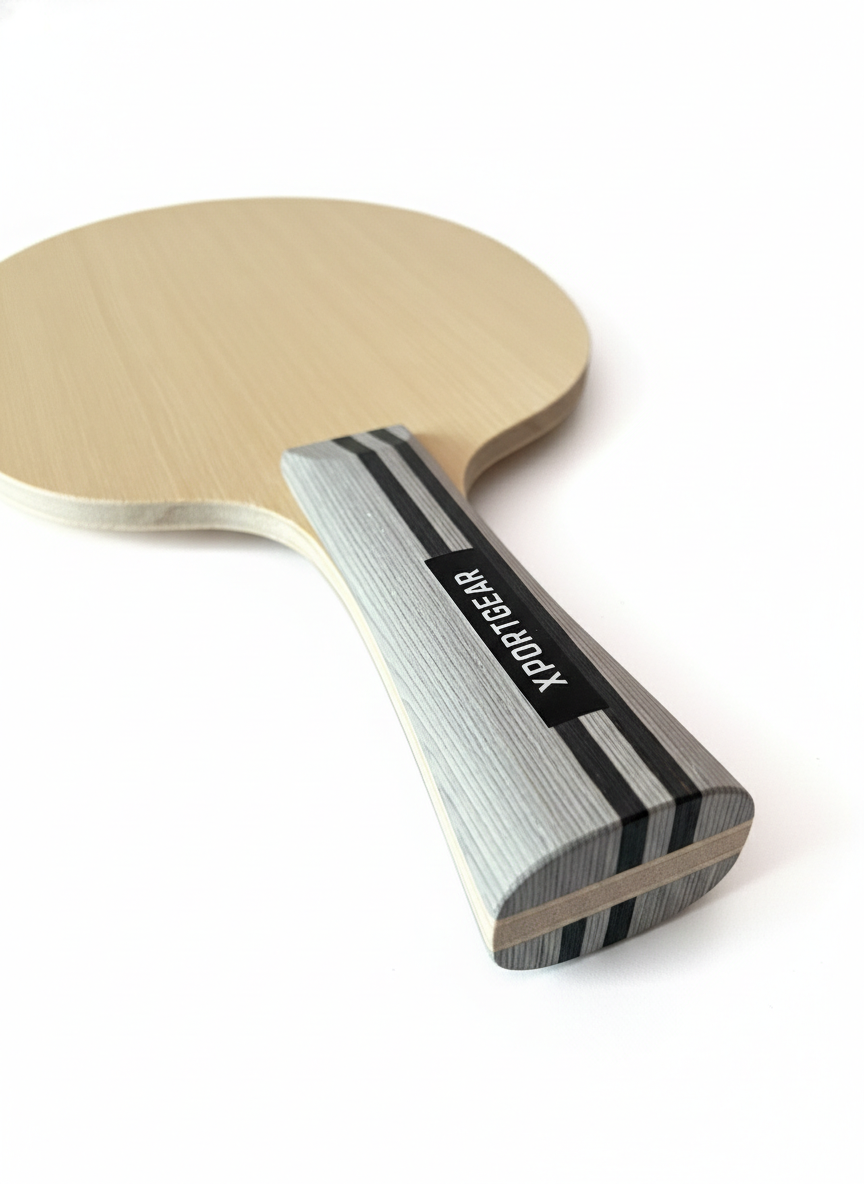 XPORTGEAR 5Wood + 2Carbon Ply Table Tennis Blade, Exposive Speed, Engineered for Brutal Attacks, Extreme Speed Ultimate Control, Tournament Ready Carbon Fibre