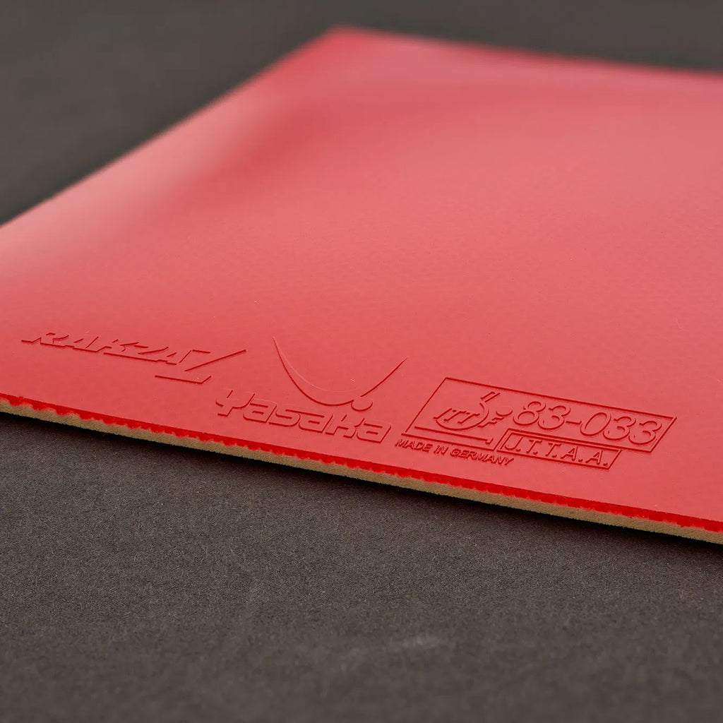 Yasaka Rakza Z Table Tennis Rubber – Explosive Spin, Crushing Power, Pro-Level Control