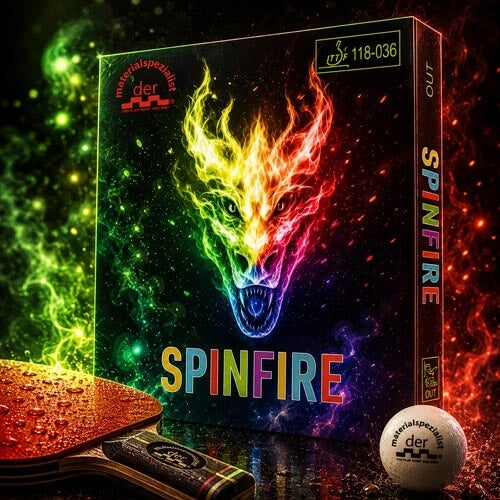Der-Materialspezialist Spinfire - Short Pimple