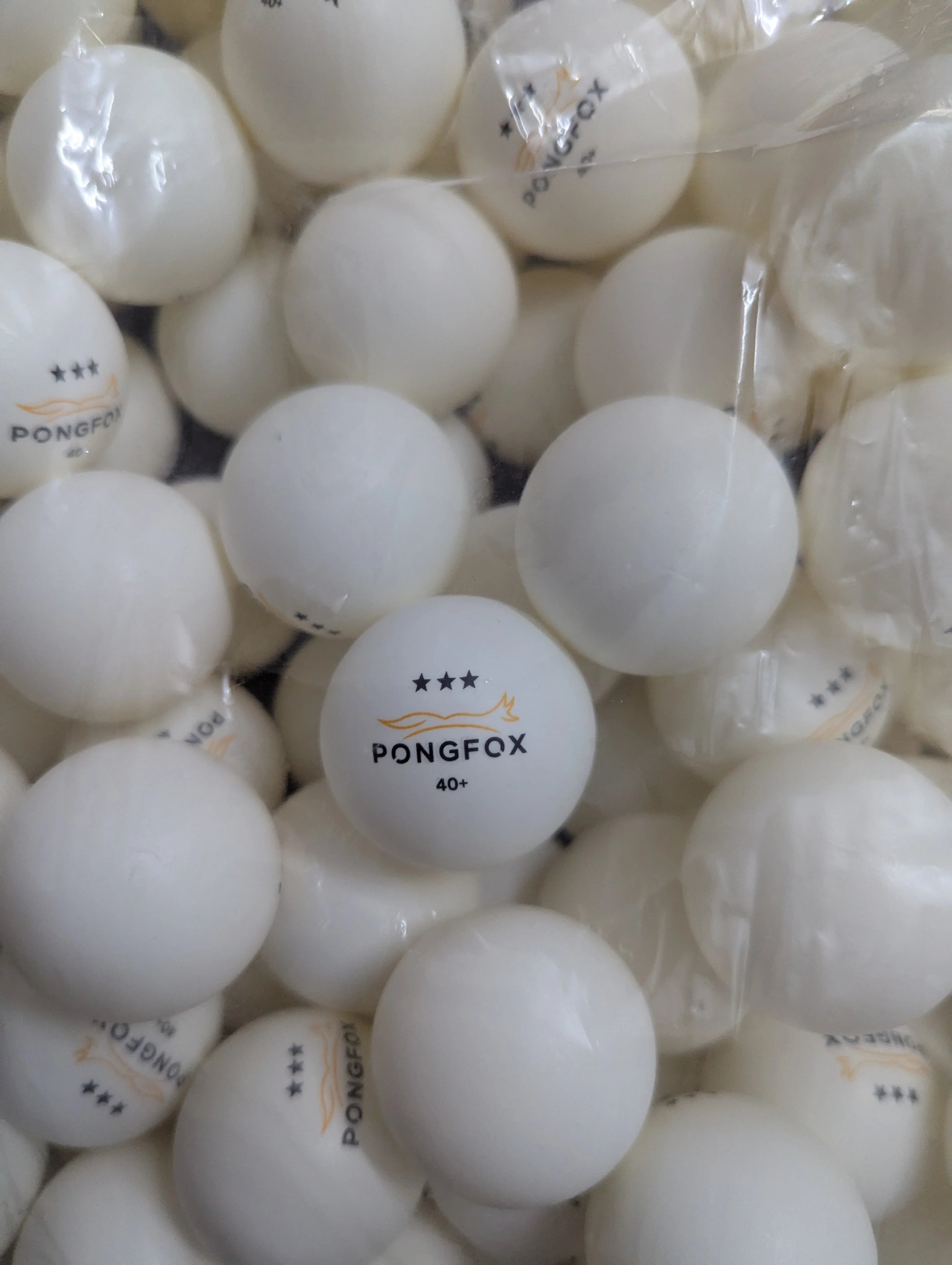 PongFox 3-Star TT Balls