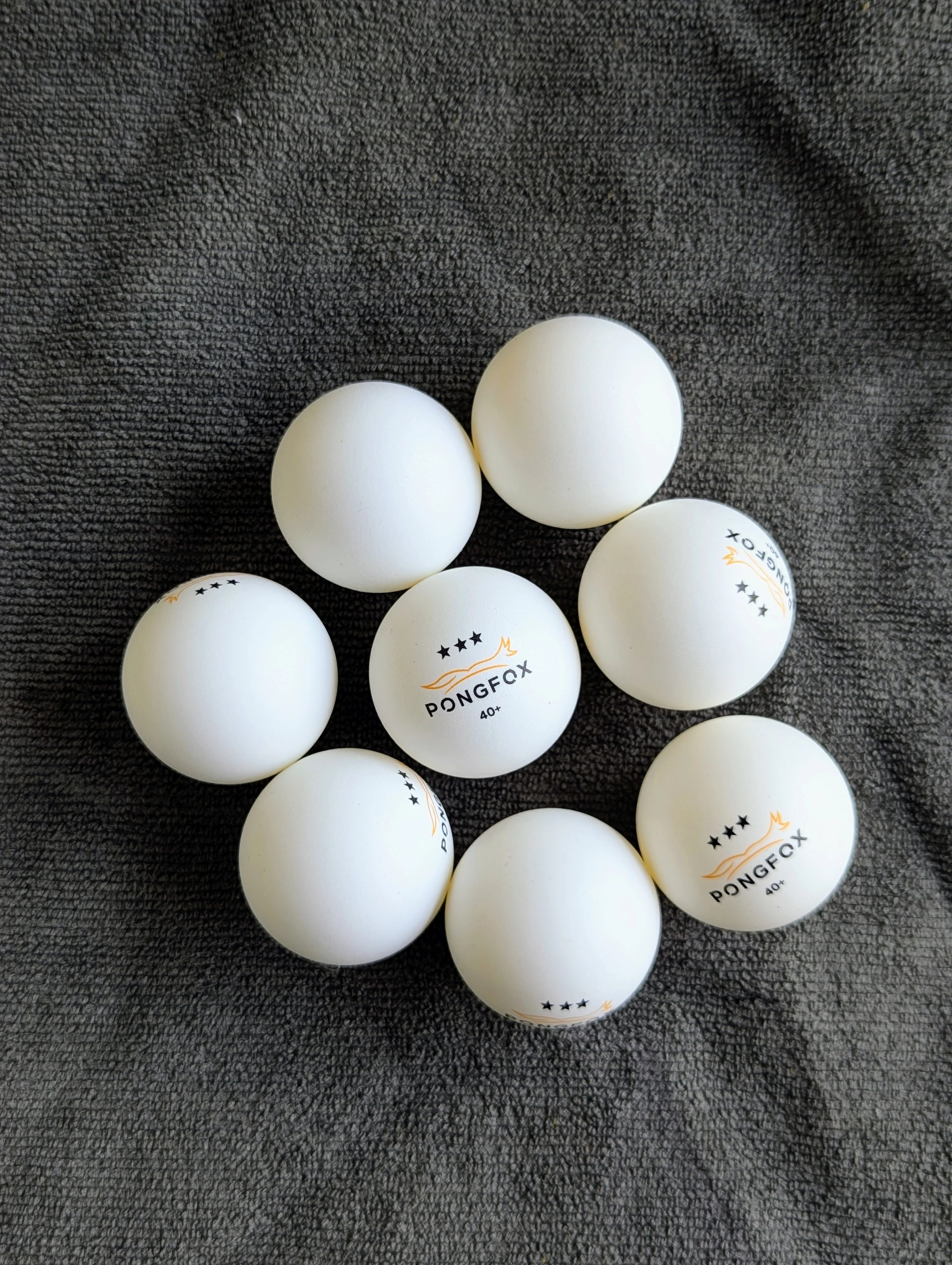 PongFox 3-Star TT Balls