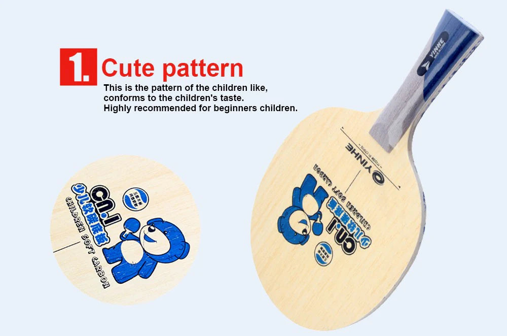 Yinhe CN1 Junior Table Tennis Blade – Lightweight Control Blade for Young Beginners